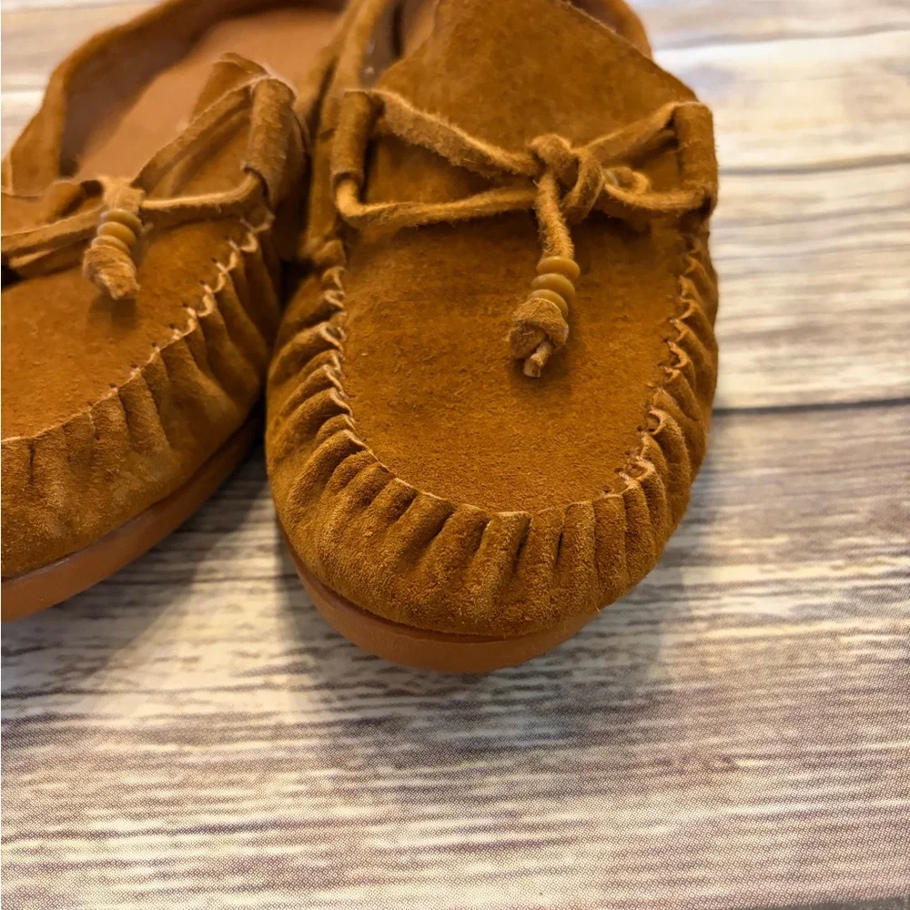 Size 10 Leather Moccasins - Picture 3 of 6